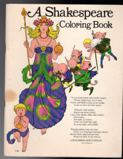 A Shakespeare Coloring Book
